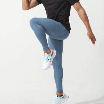 Aidase Mens Compression Pants Dry Fit Running Tights Men Gym Leggings with Phone Pocket Training Sport Pants Fitness Sport Leggings Men aidase-shop